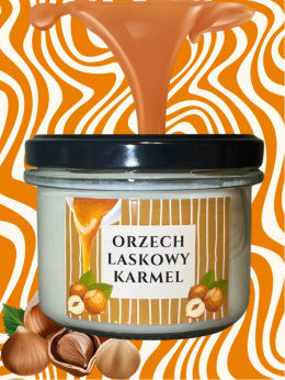 Orzech laskowy Karmel świeca sojowa 235ml