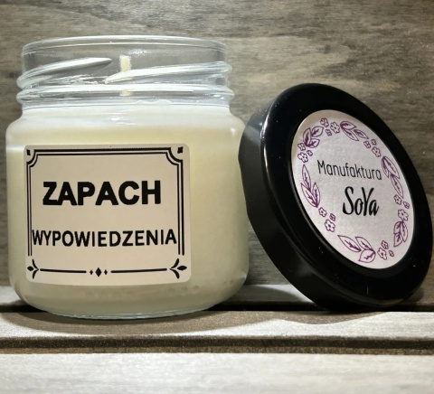 Zapach Wypowiedzenia świeca sojowa 100ml